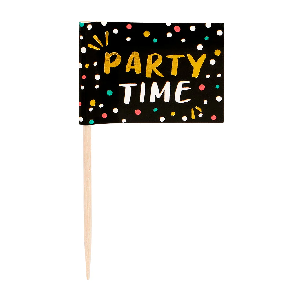 Cocktaillippu Party Time 24 kpl/pkt - Image 3