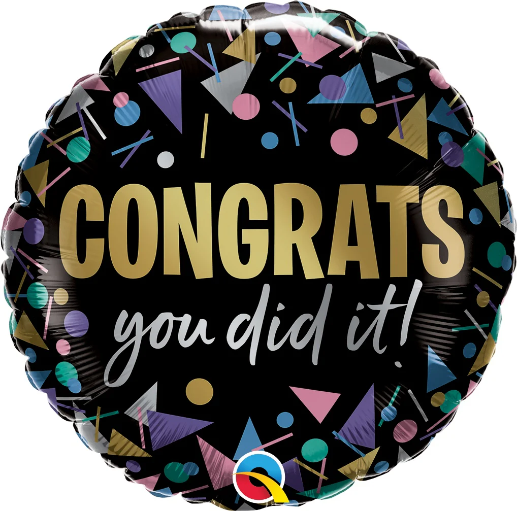 Congrats You Did It foliopallo