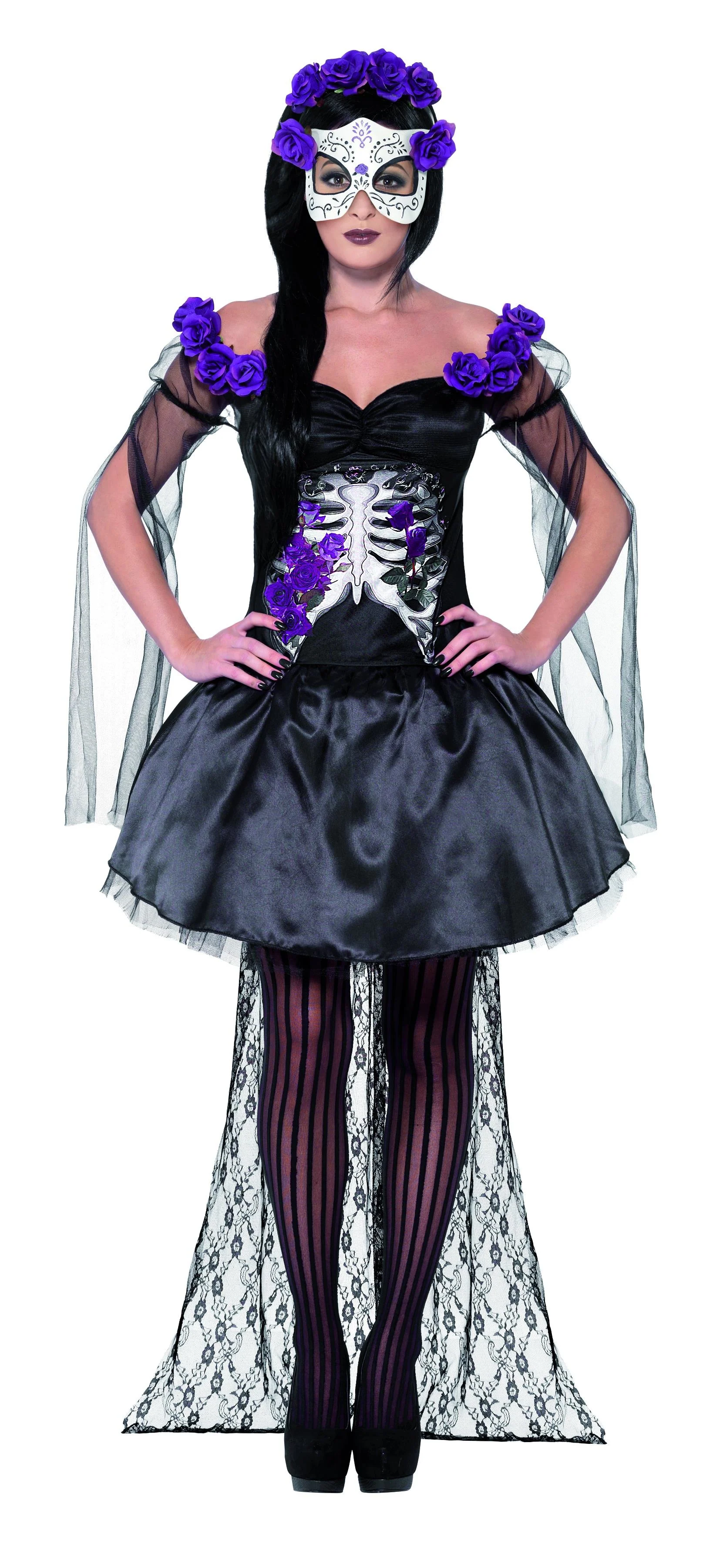 Day of the Dead Senorita aikuisten naamiaisasu