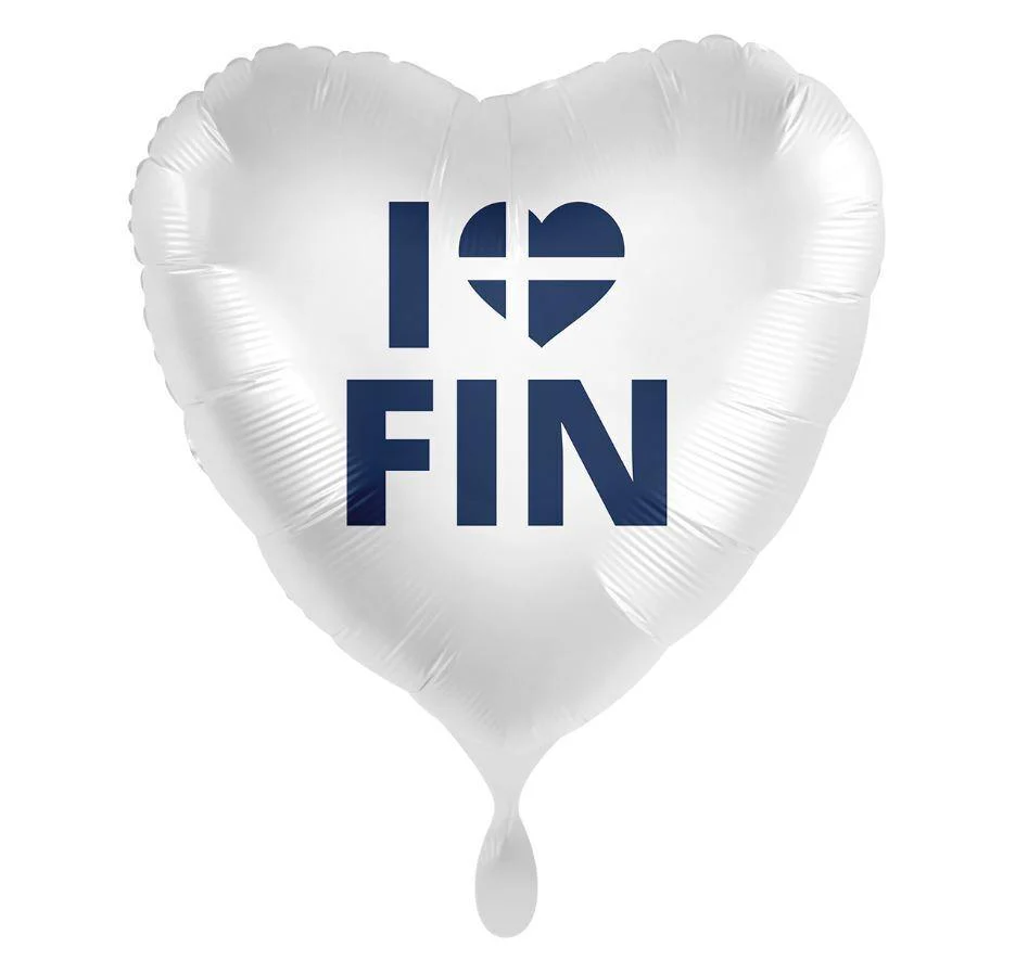 I love Fin foliopallo