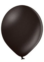 Ilmapallo 30 cm metallinhohtomusta 25 kpl/pss