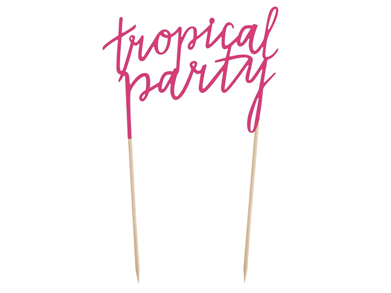 Kakunkoriste Tropical Party fuksia 1 kpl/pkt