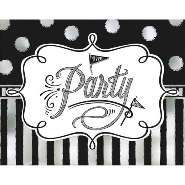 Kutsukortit ja kirjekuoret Party 8 kpl/pkt