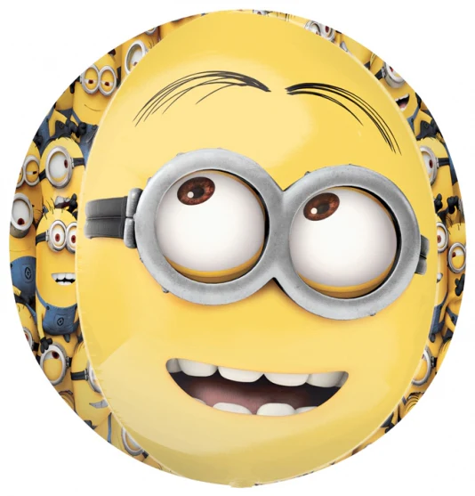 Minion Kätyri pallokas 3D muotofoliopallo