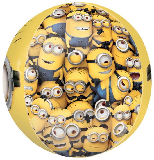 Minion Kätyri pallokas 3D muotofoliopallo - Image 2
