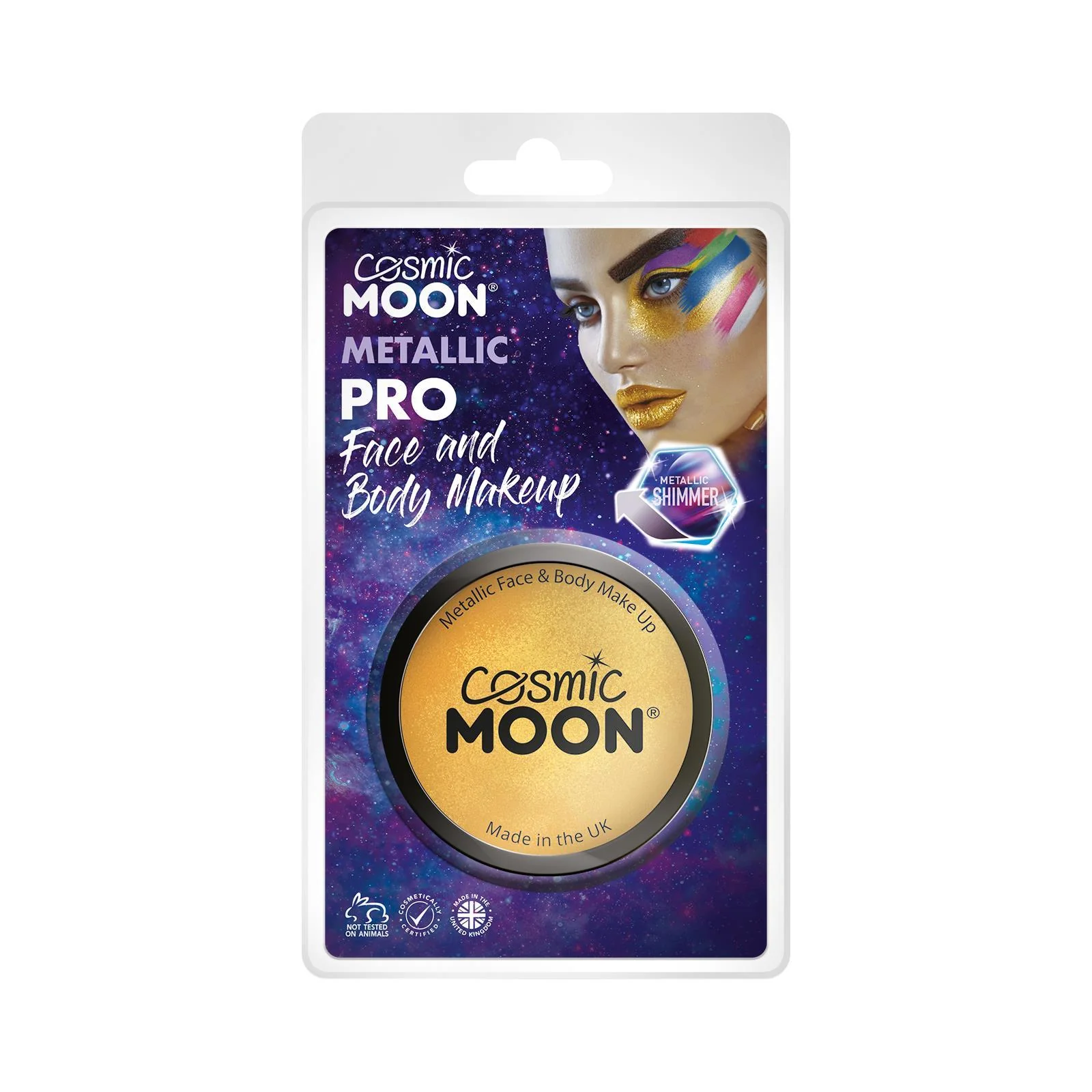 Moon kasvoväri kullanvärinen 36 g