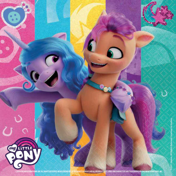 My Little Pony suuri lautasliina 16 kpl/pkt