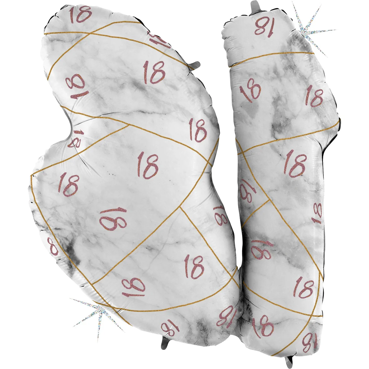 Numerofolio 18 marmori ruusukulta - Image 2