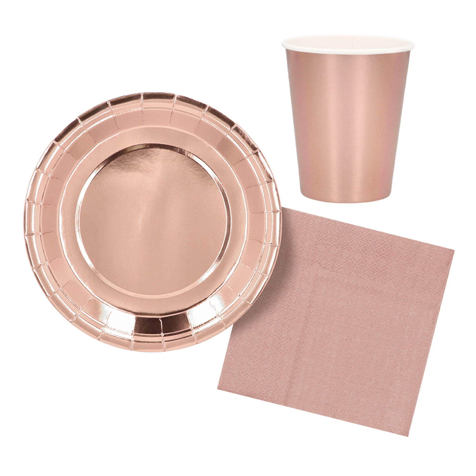Pahvimuki ruusukullanvärinen 250 ml 6 kpl/pkt - Image 3