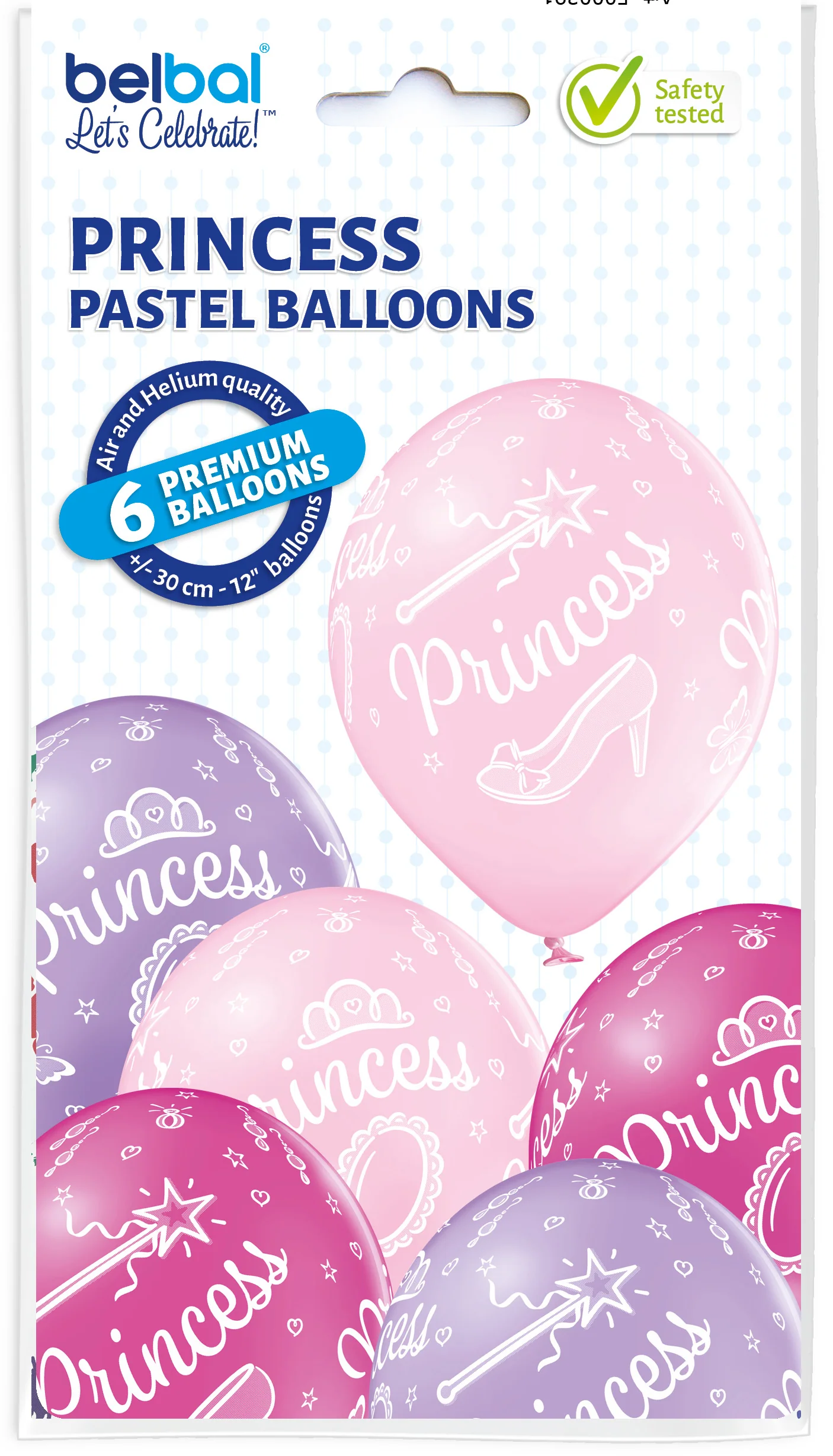 Princess ilmapallo 30 cm 6 kpl/pkt - Image 2