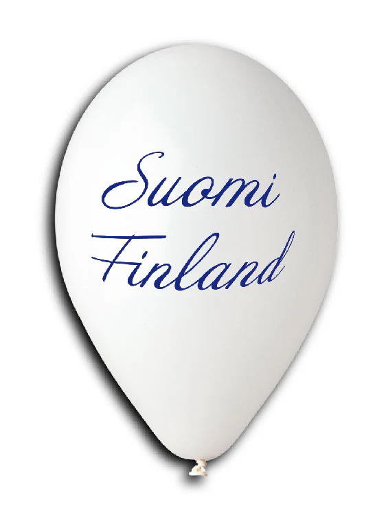 Suomi ilmapallo 30 cm 6 kpl/pss - Image 2
