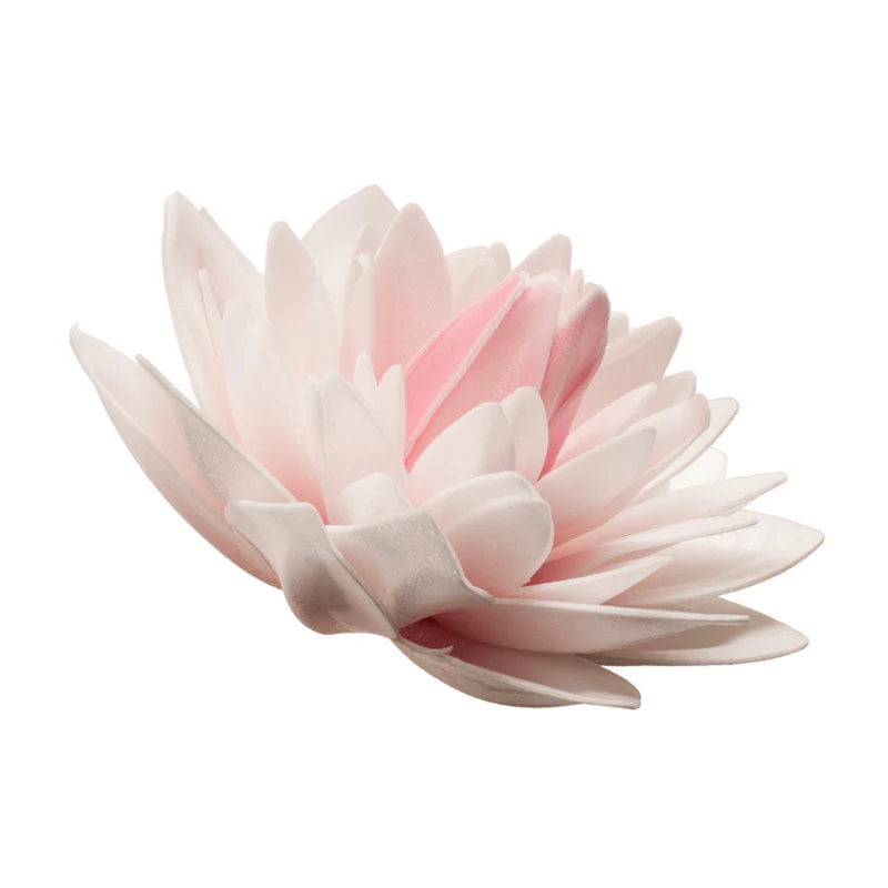 Syötävä koriste, vaaleanpunainen dahlia 12,5 cm - Image 2