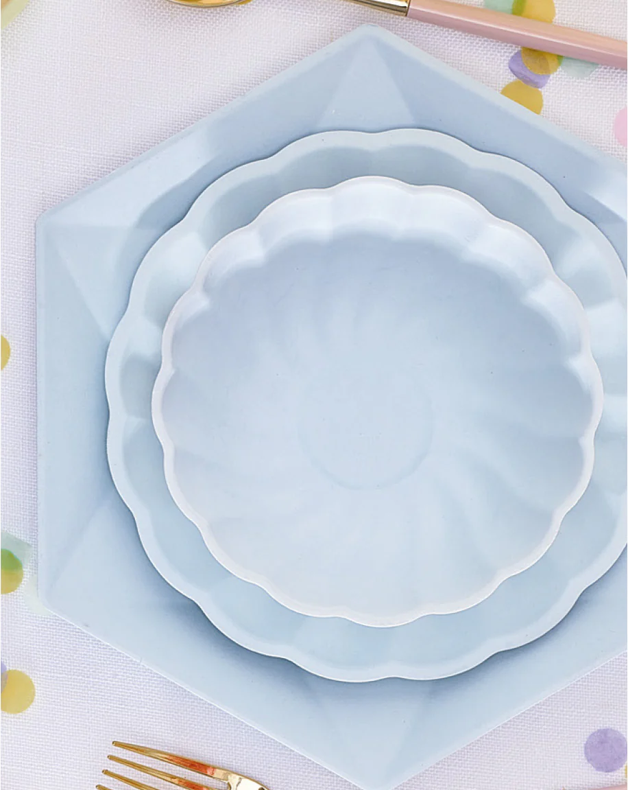 Vert Decor pyöreä kulho 15 cm vaaleansininen 6 kpl/pkt - Image 3